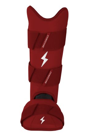 BRUCE BOLT Original Series Leg Guard - MAROON