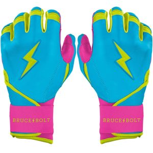 PREMIUM PRO Creator Series Long Cuff Batting Gloves | CARIBBEAN BLUE