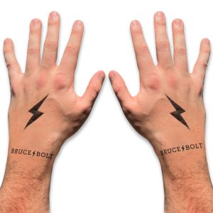 BRUCE BOLT Invisible Batting Gloves 2-Pack