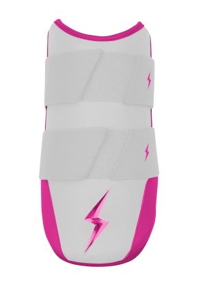 BRUCE BOLT PREMIUM PRO 9 Elbow Guard - CHROME PINK