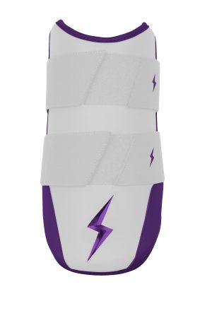 BRUCE BOLT PREMIUM PRO 9 Elbow Guard - CHROME PURPLE