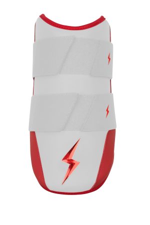 BRUCE BOLT PREMIUM PRO 9 Elbow Guard - CHROME RED