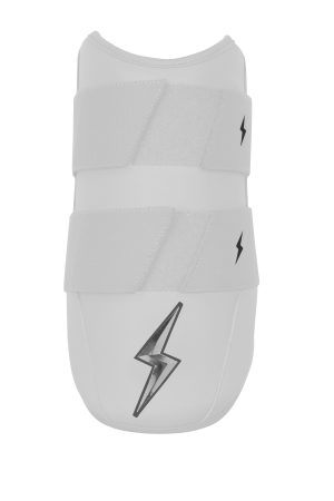 BRUCE BOLT PREMIUM PRO 9 Elbow Guard - CHROME WHITE