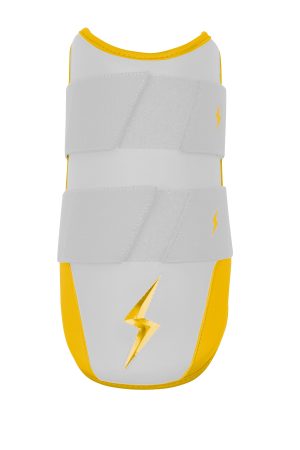 BRUCE BOLT PREMIUM PRO 9 Elbow Guard - CHROME YELLOW