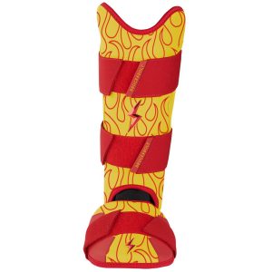 Harrison Bader Signature Series Leg Guard - Flames